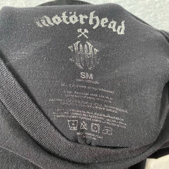 RARE HTF Motorhead x Triple H Size S Black King of Kings T-Shirt Unisex Slim Fit - Picture 4 of 6